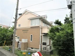 ツインハイツ鶴川A【1階】の外観