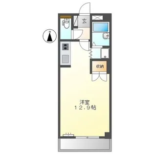 パスタII【5階】の間取り