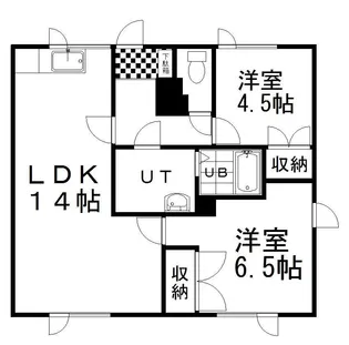 ハニーSAKUMA【1階】の間取り