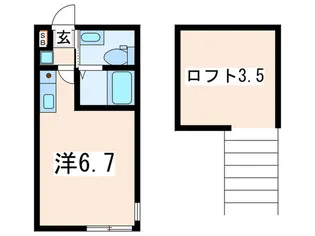 Charlies house 野毛山公園【1階】の間取り
