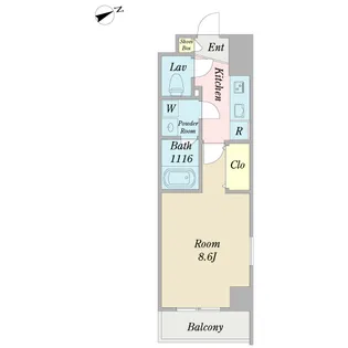 OLIVE.N【2階】の間取り