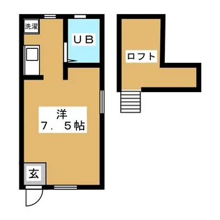 リバーサイド長沼【2階】の間取り