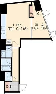 エスセナーリオ本郷三丁目【5階】の間取り