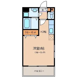 サンパレス東青梅【2階】の間取り