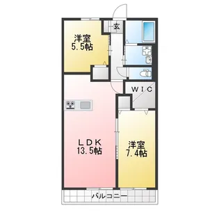 ルーチェ【2階】の間取り