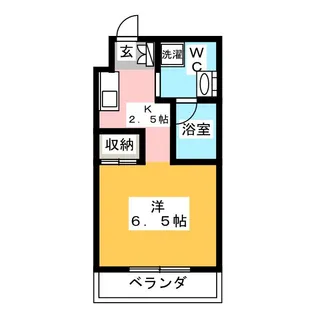バージュアル横濱あざみ野【2階】の間取り