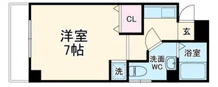 センチュリィ山の手【3階】の間取り