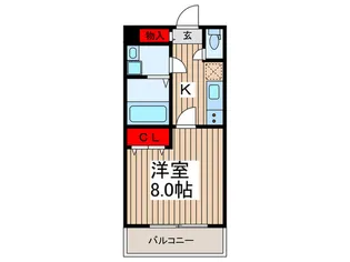 リュミエール常盤【3階】の間取り
