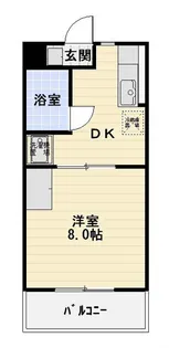 メルカードあさひIII【3階】の間取り