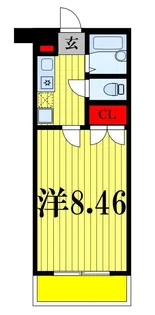 クレオ舞浜B【1階】の間取り