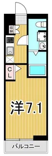 エスタート亀有【1階】の間取り