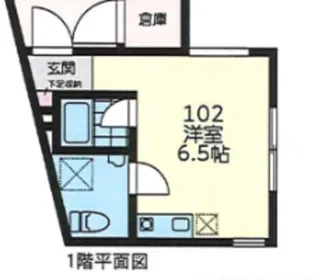 ベルヴィル白鷺【1階】の間取り