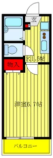 モンテヴェール本駒込【1階】の間取り