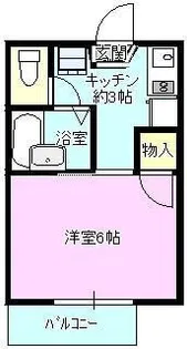 スイングハイツN2【2階】の間取り