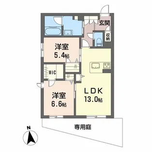 BEREO ST【1階】の間取り
