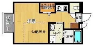 ニューサンハイツ【2階】の間取り