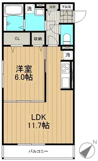 Atena【1階】の間取り