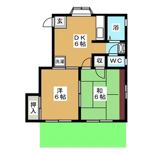 メゾンヒロタ【1階】の間取り