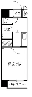WTRマンション【3階】の間取り