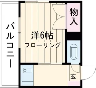 ニュー国分【3階】の間取り