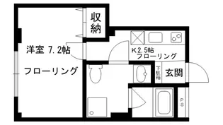 レジデンス馬込【2階】の間取り
