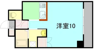 T.Yオーシャンビル【6階】の間取り