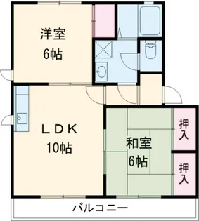 レガーロ寿里 B棟【2階】の間取り