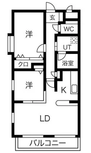 愛知県東海市中央町1【マンション】の間取り