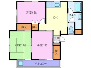 ヴェル・アージュ・ノゼ【1階】の間取り