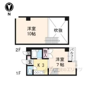 グランドールトキ【4階】の間取り