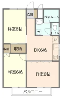 コーポN【2階】の間取り