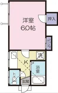 東京都杉並区大宮1【アパート】の間取り