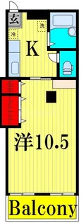 矢口ハイツ【3階】の間取り