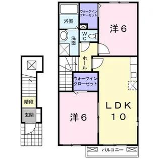 アル・クレジオ【2階】の間取り
