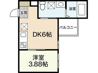 reve五日市【2階】の間取り