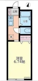 タプラすみよし台A【1階】の間取り