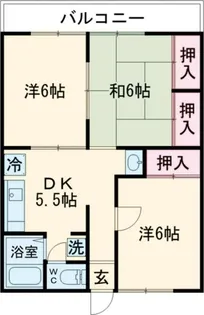 カスティーヨ【3階】の間取り