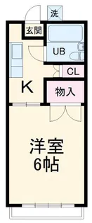 レ・ピュート南屋【1階】の間取り