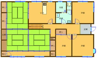三重県鈴鹿市住吉5【一戸建】の間取り