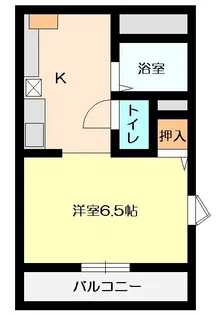 アリス伊勢原【3階】の間取り