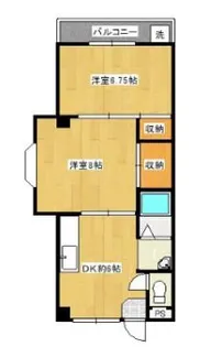 メゾン井上【3階】の間取り