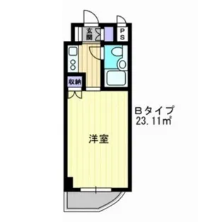 アルファ京町【3階】の間取り