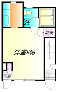 神奈川県小田原市堀之内【アパート】の間取り