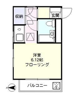 グレイスハウス丹羽【1階】の間取り