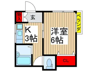 ホワイトハウス【1階】の間取り