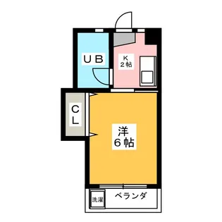 八和ビル【2階】の間取り