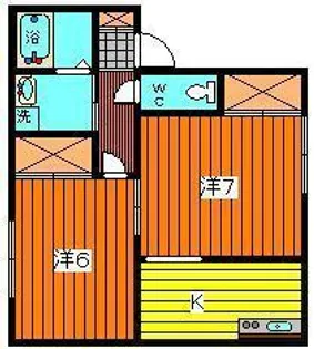 セジュール扇田【1階】の間取り