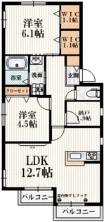 東京都杉並区成田西1【マンション】の間取り