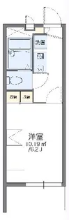 レオパレス彩II【3階】の間取り
