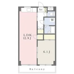 レジデンス201【3階】の間取り